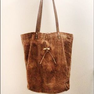 Free People Corduroy Tote